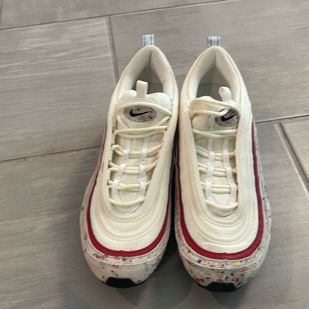 New Nike air max paint splatter. Size 8.5 No box. I have two pair both are 8 1/2